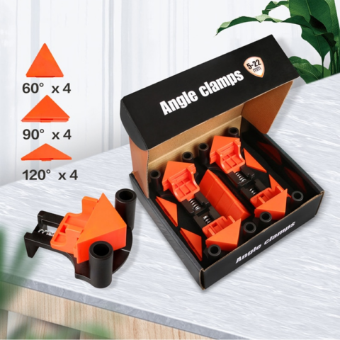 Woodworking Clamp Set - Perfect 90-Degree Angle